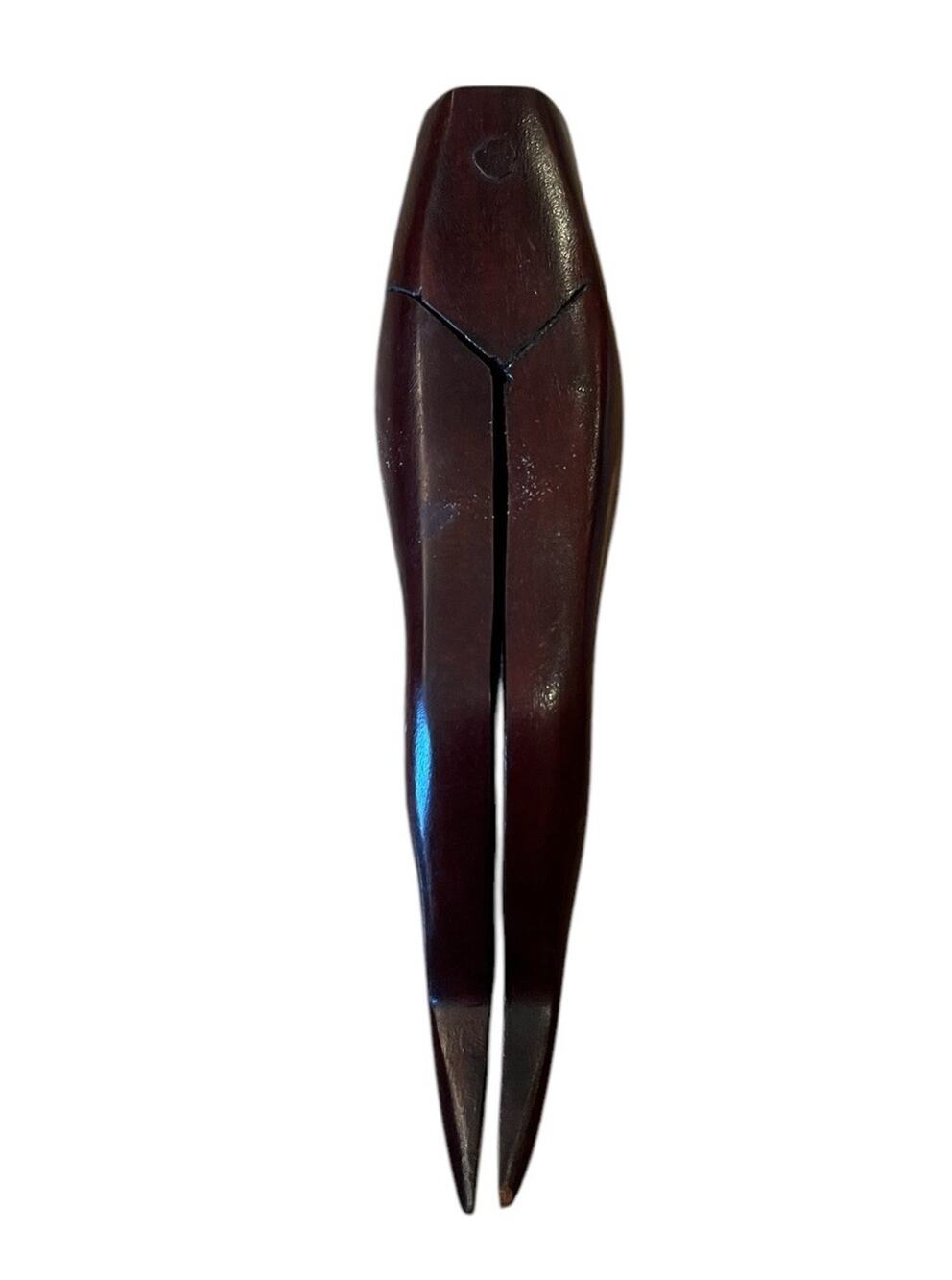 Vintage Wooden Legs Nutcracker Fun Conversation Carved 7”